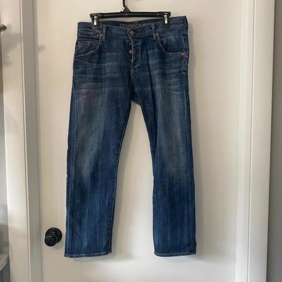 Citizens of Humanity Straight Leg Mid Rise Jeans‎ Women's Size 28 - Picture 1 of 9